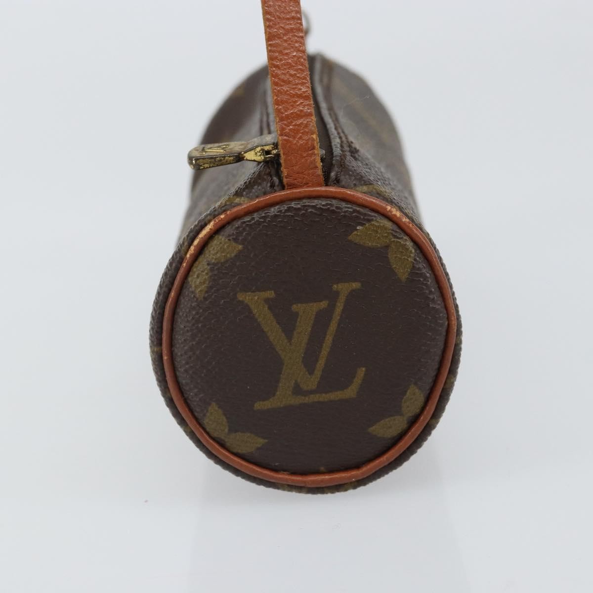Louis Vuitton Papillon Pochette Brown Canvas Fair condition - Model View