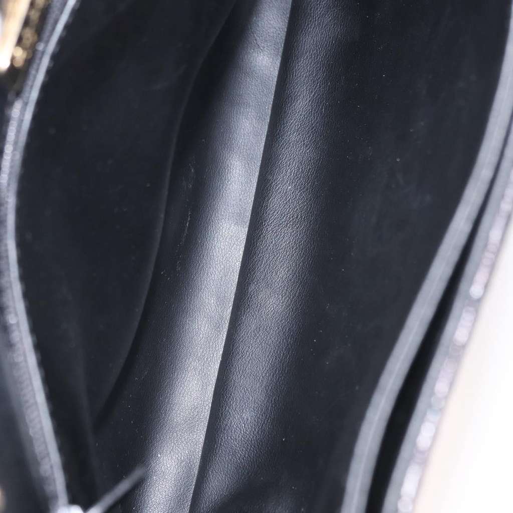 Bally Vintage Shoulder Bag Black Leather Good condition - Box View