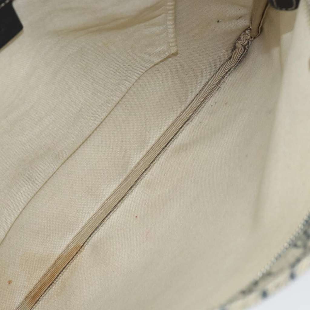 Gucci Zip Top Messenger Bag Navy Good condition - Box View