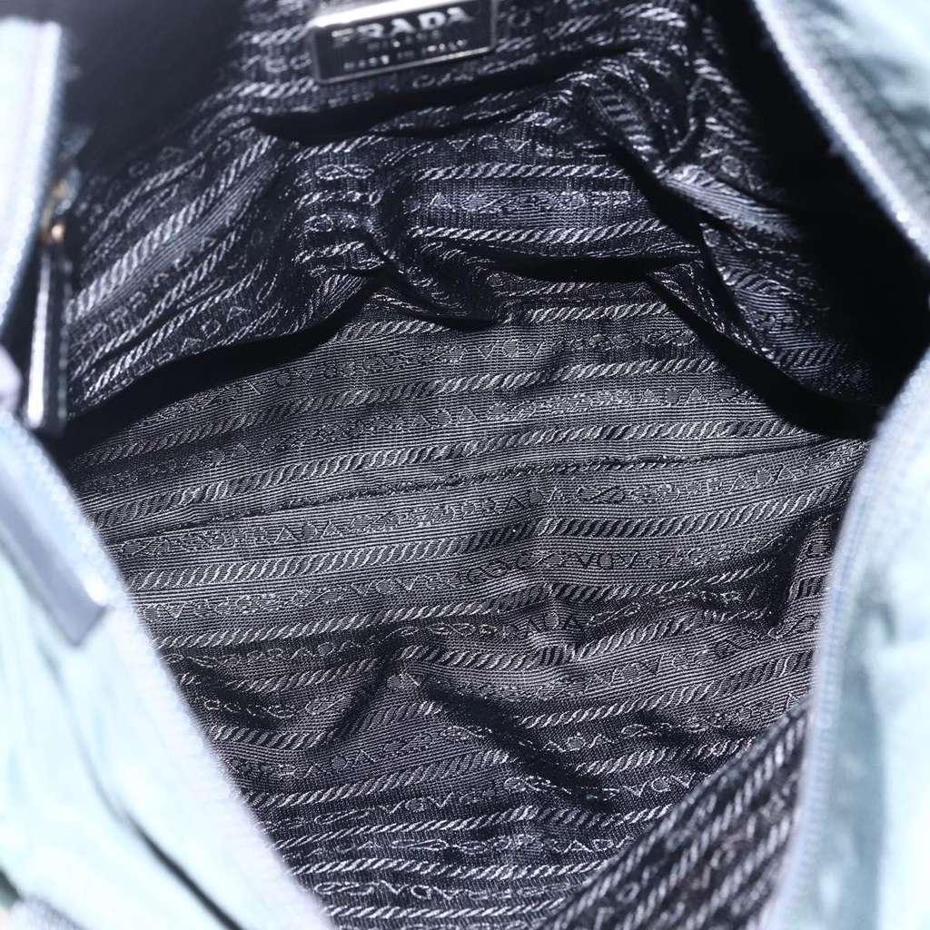 Prada Vintage Zip Tote Green Good condition - Box View