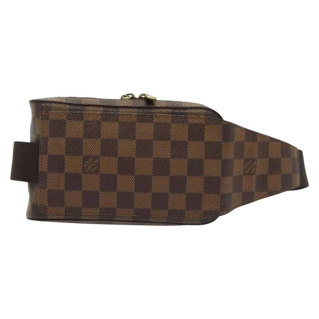 Louis Vuitton Geronimos Waist Bag Brown Canvas Good condition - Back View