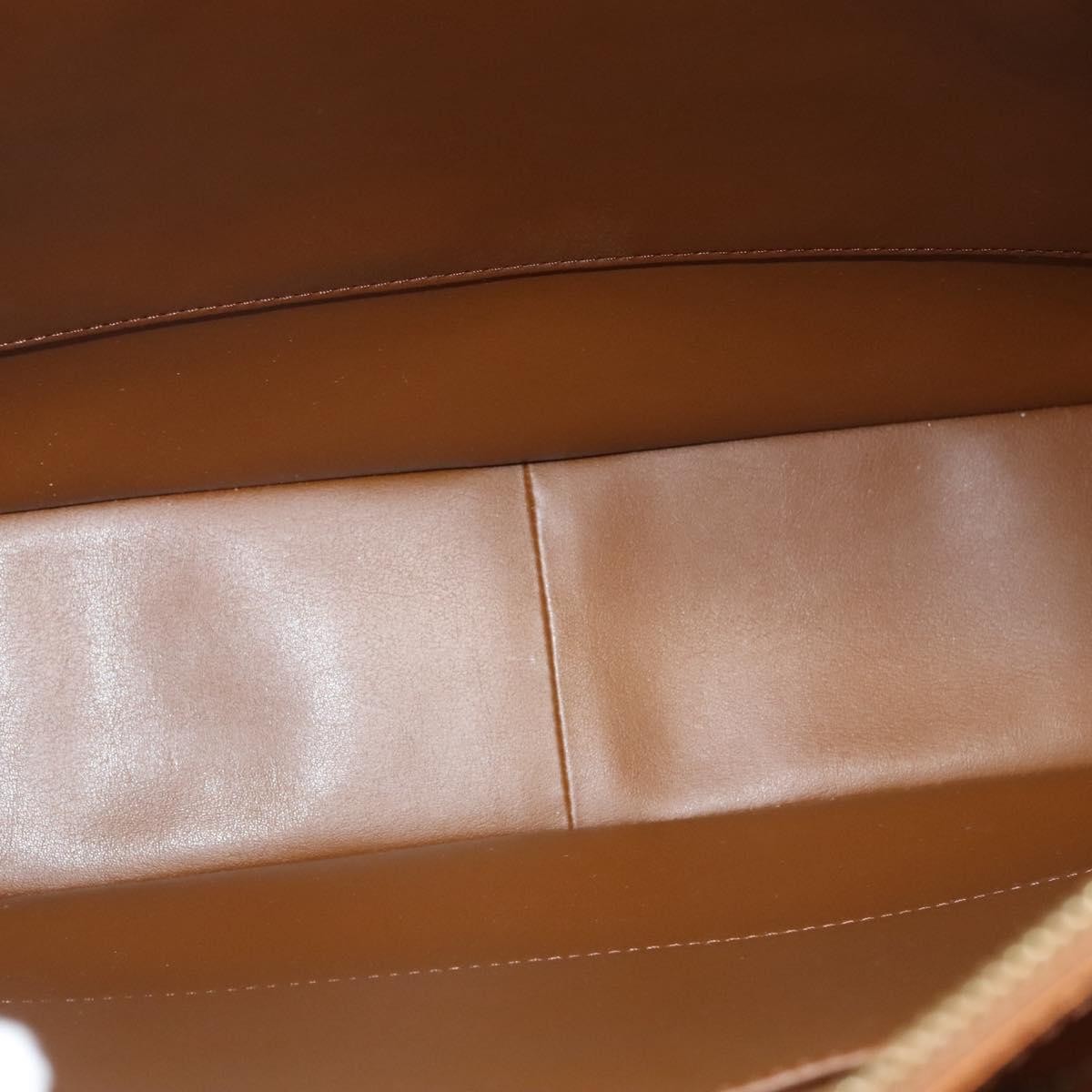 Louis Vuitton Columbus Handbag Brown Fair condition - Box View