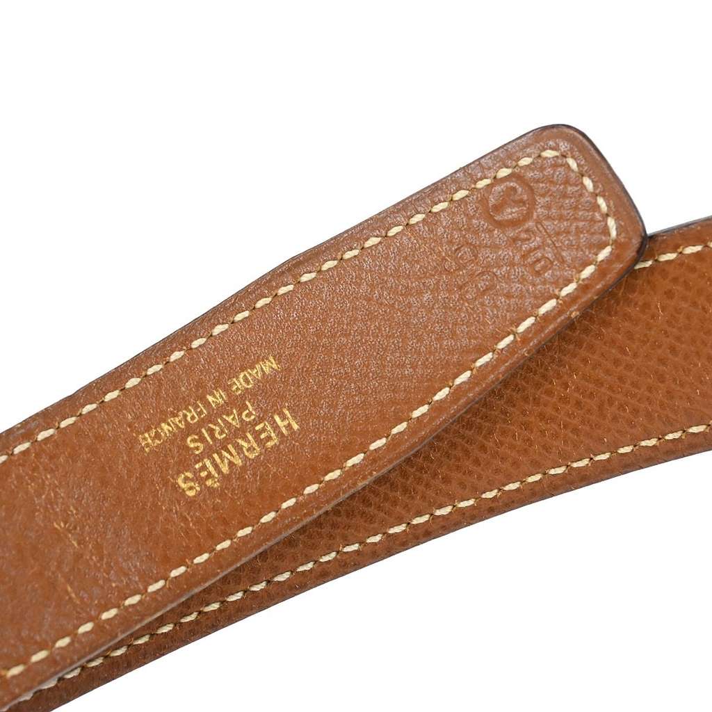 Hermès Constance Reversible Belt Black Good condition - Inside View