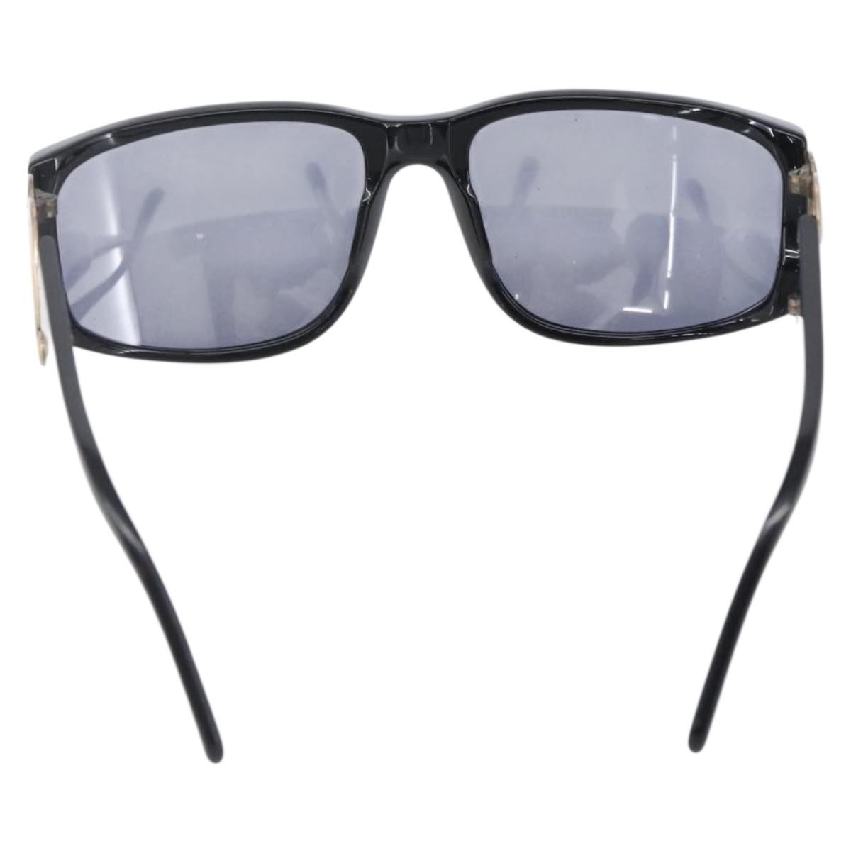 Chanel Logo CC Sunglasses Black Plastic Good condition - Back View