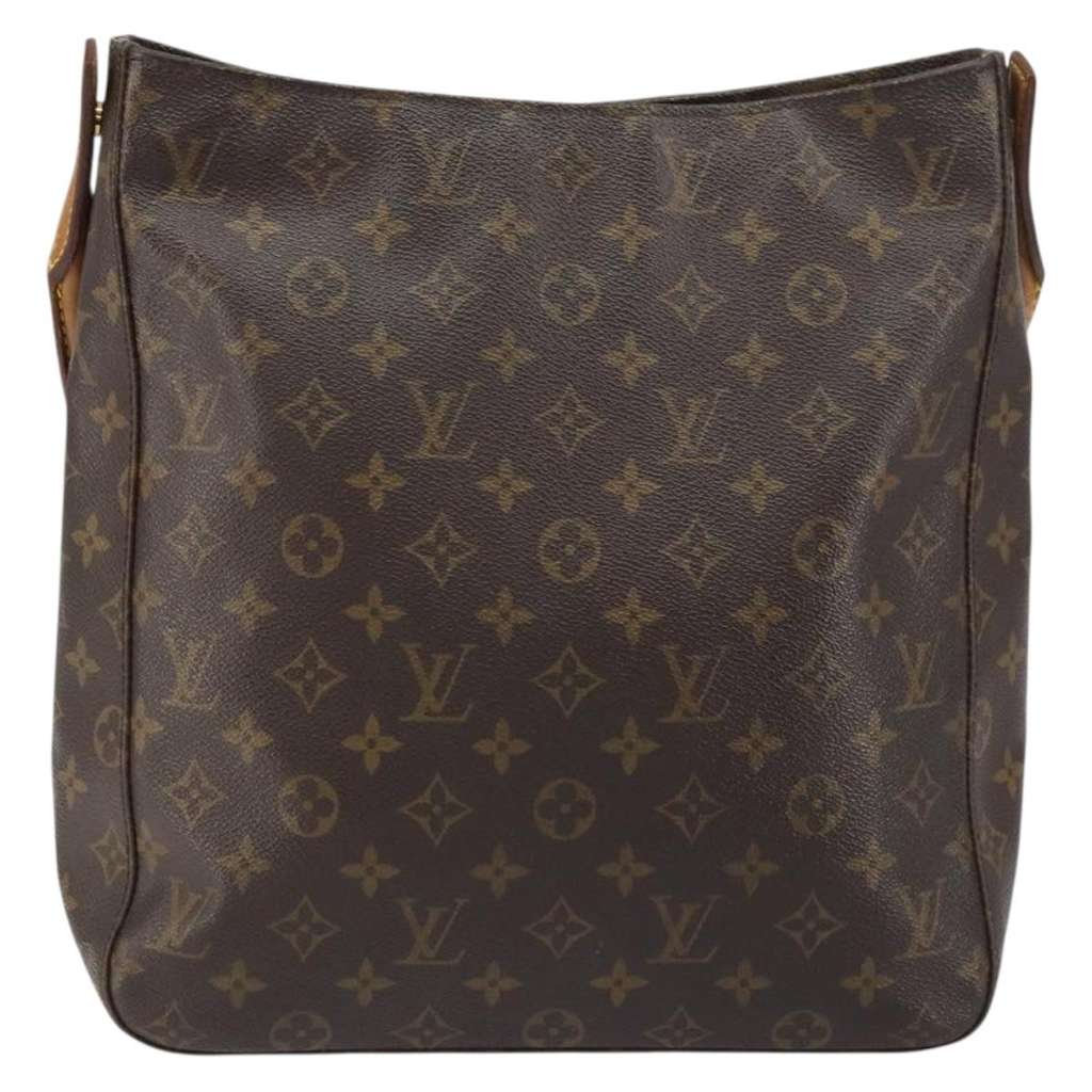 Louis Vuitton Looping Handbag Brown Canvas Fair condition - Back View