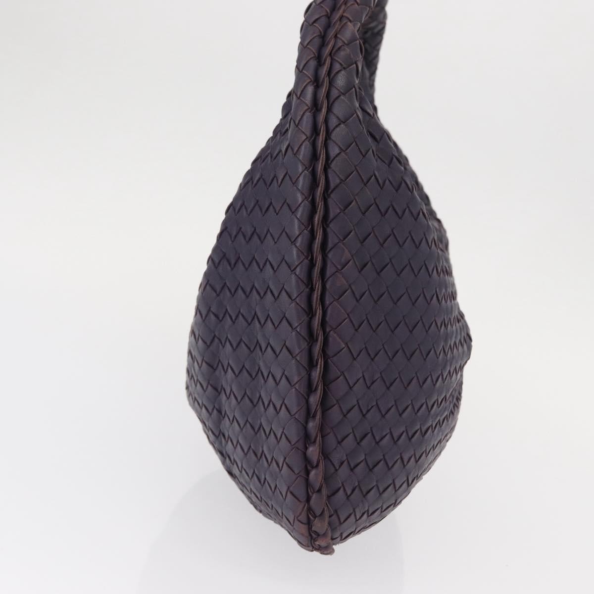 Bottega Veneta Veneta Hobo Purple Leather Good condition - Model View