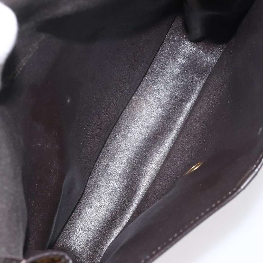 Christian Dior Vintage CD trotter Shoulder bag Brown Canvas Good condition - Model View