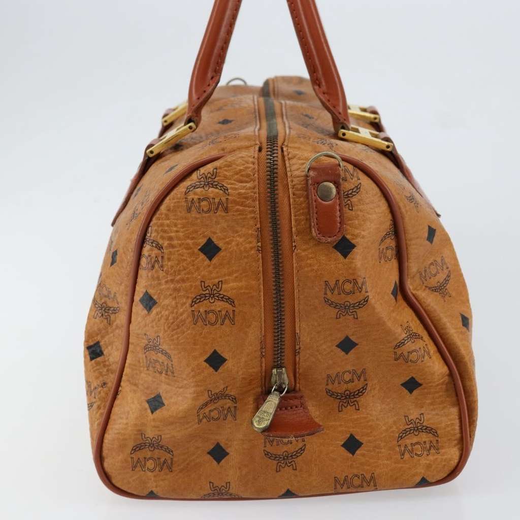 Mcm Visetos Handbag Brown Canvas Good condition - Inside View