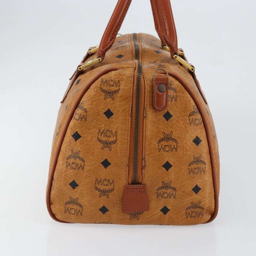 Mcm Visetos Handbag Brown Canvas Good condition - Model View