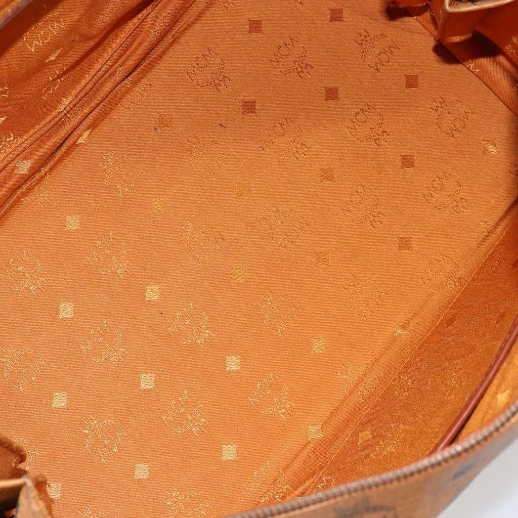 Mcm Visetos Handbag Brown Canvas Good condition - Box View