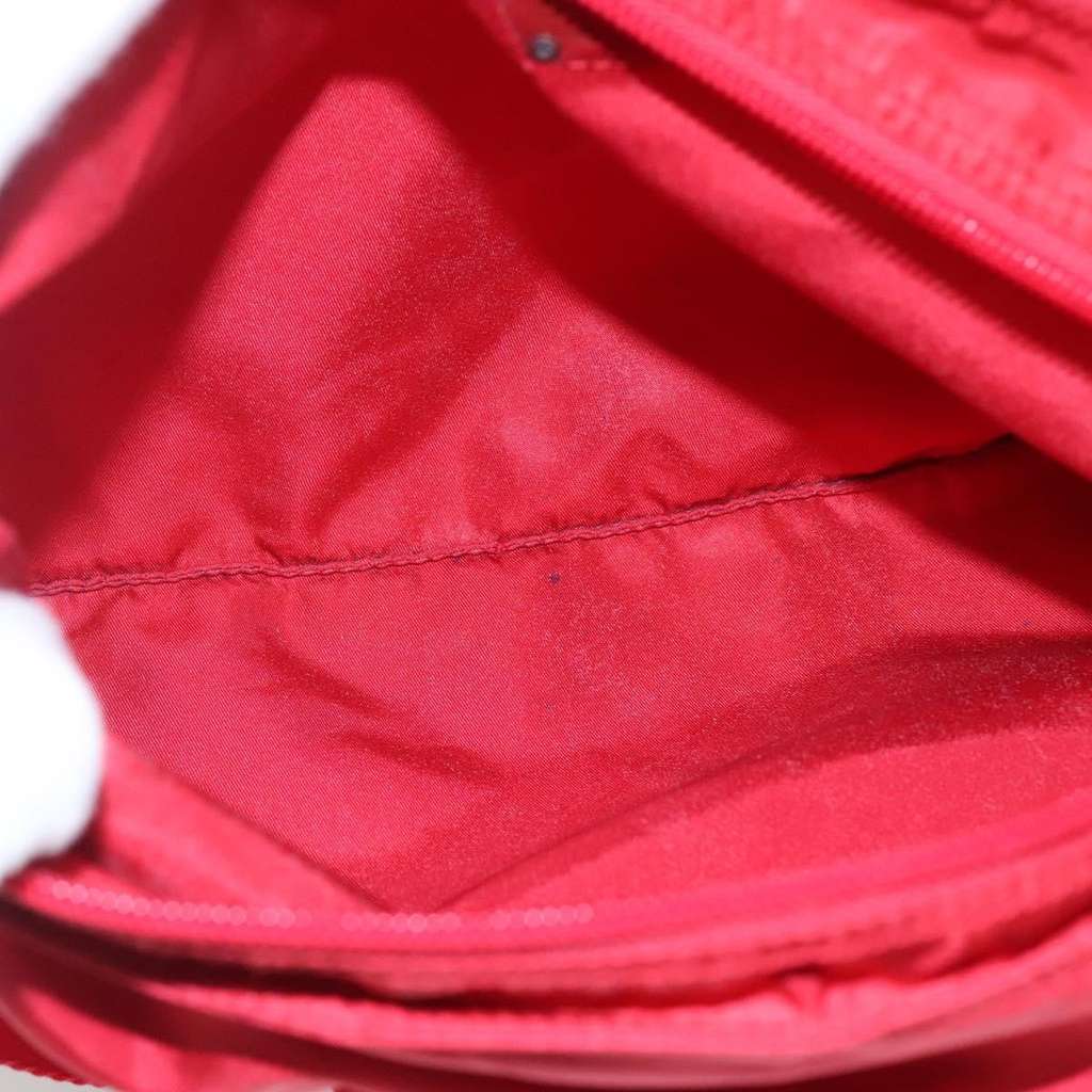 Prada Zip Top Messenger Bag Red Good condition - Box View