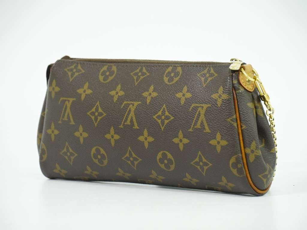 Louis Vuitton Eva Handbag Brown Canvas Good condition - Back View