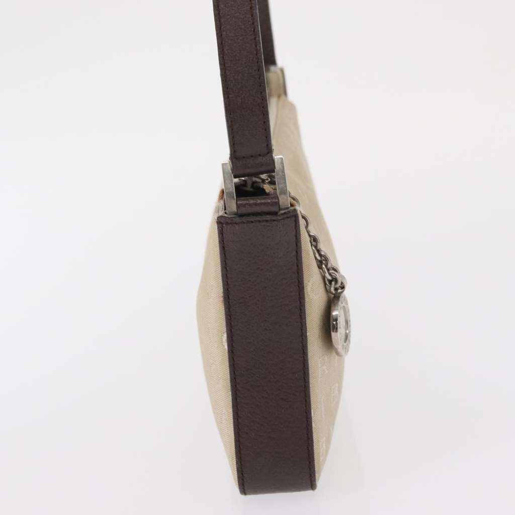 Bvlgari Pouch Beige Canvas Good condition - Model View