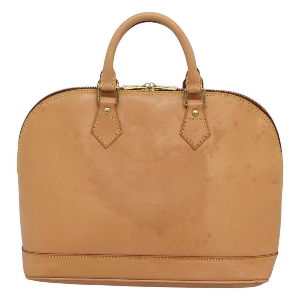 Louis Vuitton Alma Handbag Beige Leather Good condition - Back View
