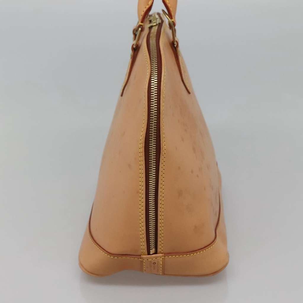 Louis Vuitton Alma Handbag Beige Leather Good condition - Inside View