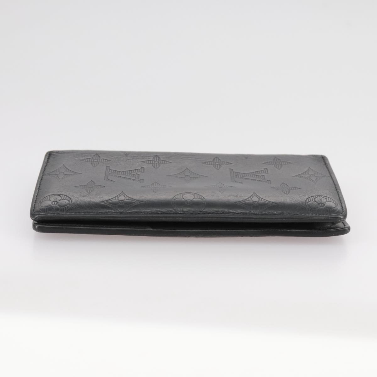 Louis Vuitton Brazza Long Bifold wallet Black Leather Good condition - Inside View