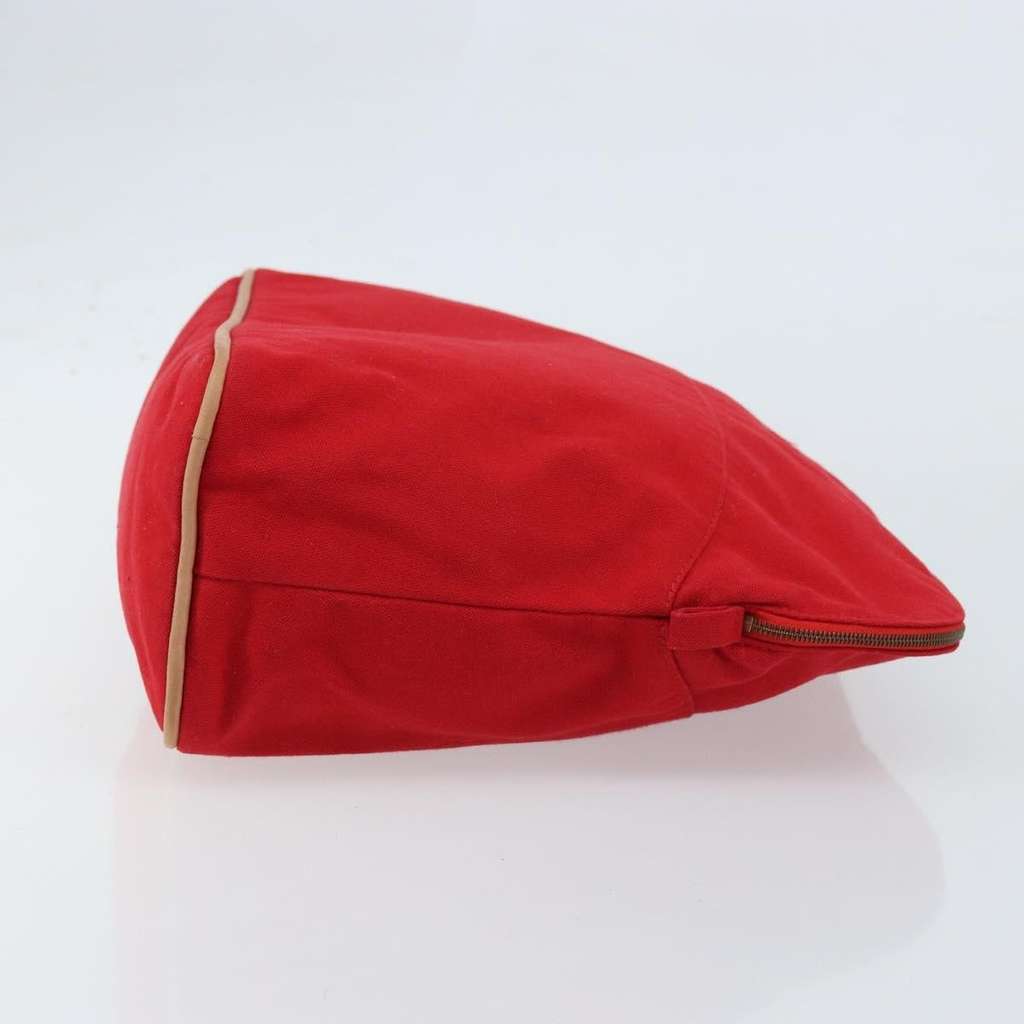 Hermès Bolide Pouch Red Canvas Good condition - Inside View