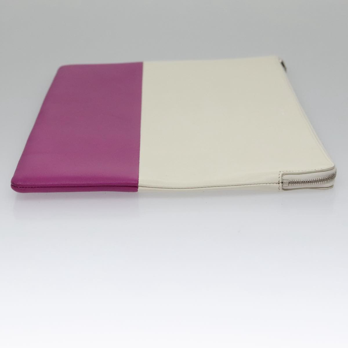 Celine Solo Pouch Purple Leather Good condition - Inside View