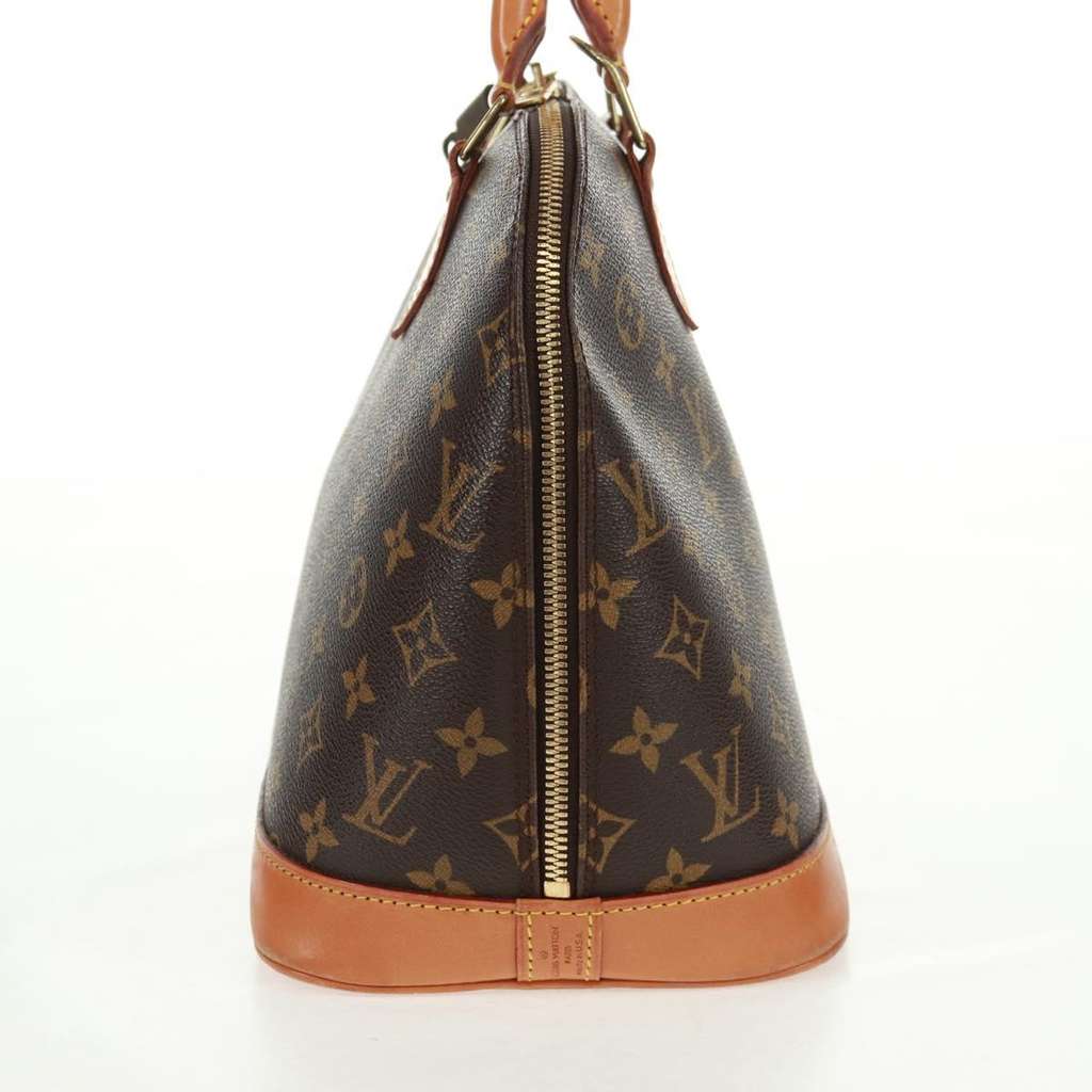Louis Vuitton Alma Handbag Brown Canvas Good condition - Model View