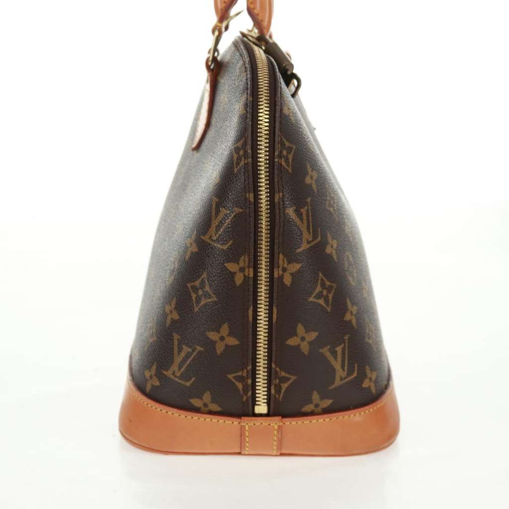 Louis Vuitton Alma Handbag Brown Canvas Good condition - Box View