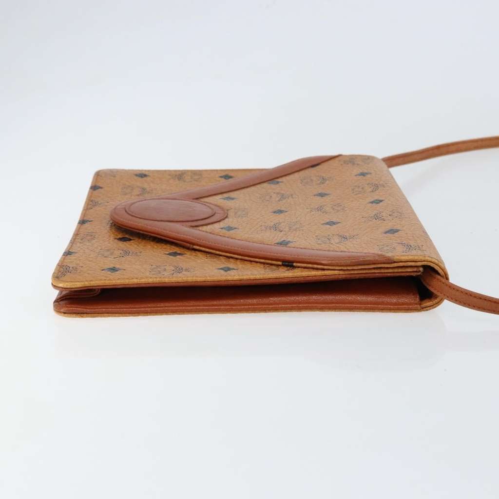 Mcm Visetos Shoulder bag Brown Canvas Good condition - Inside View