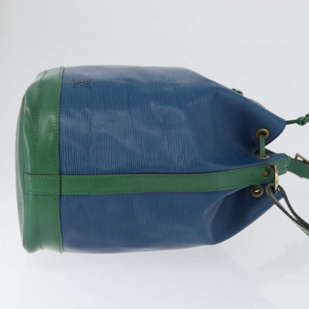 Louis Vuitton Bicolor Noe Handbag Blue Leather Fair condition - Inside View