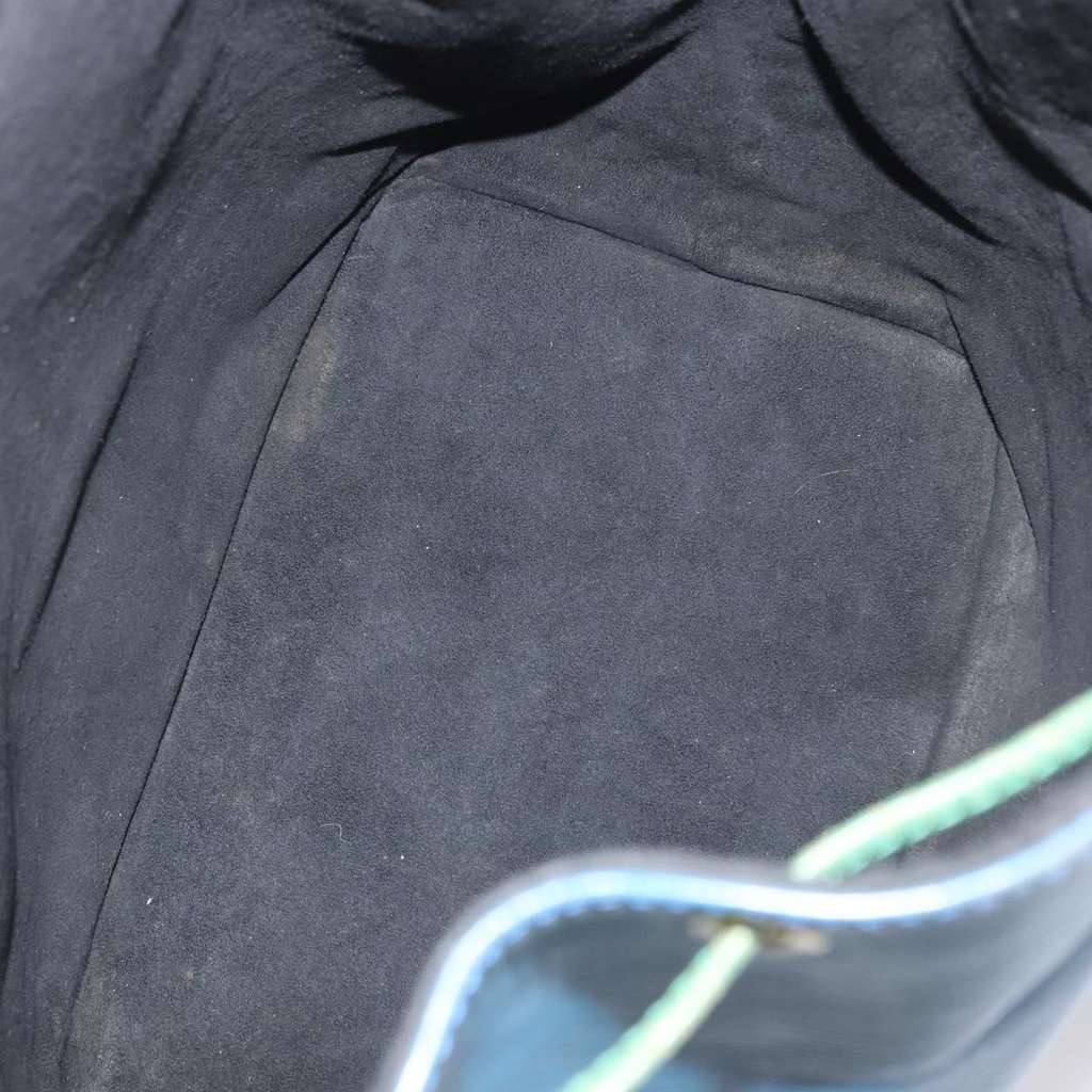 Louis Vuitton Bicolor Noe Handbag Blue Leather Fair condition - Box View