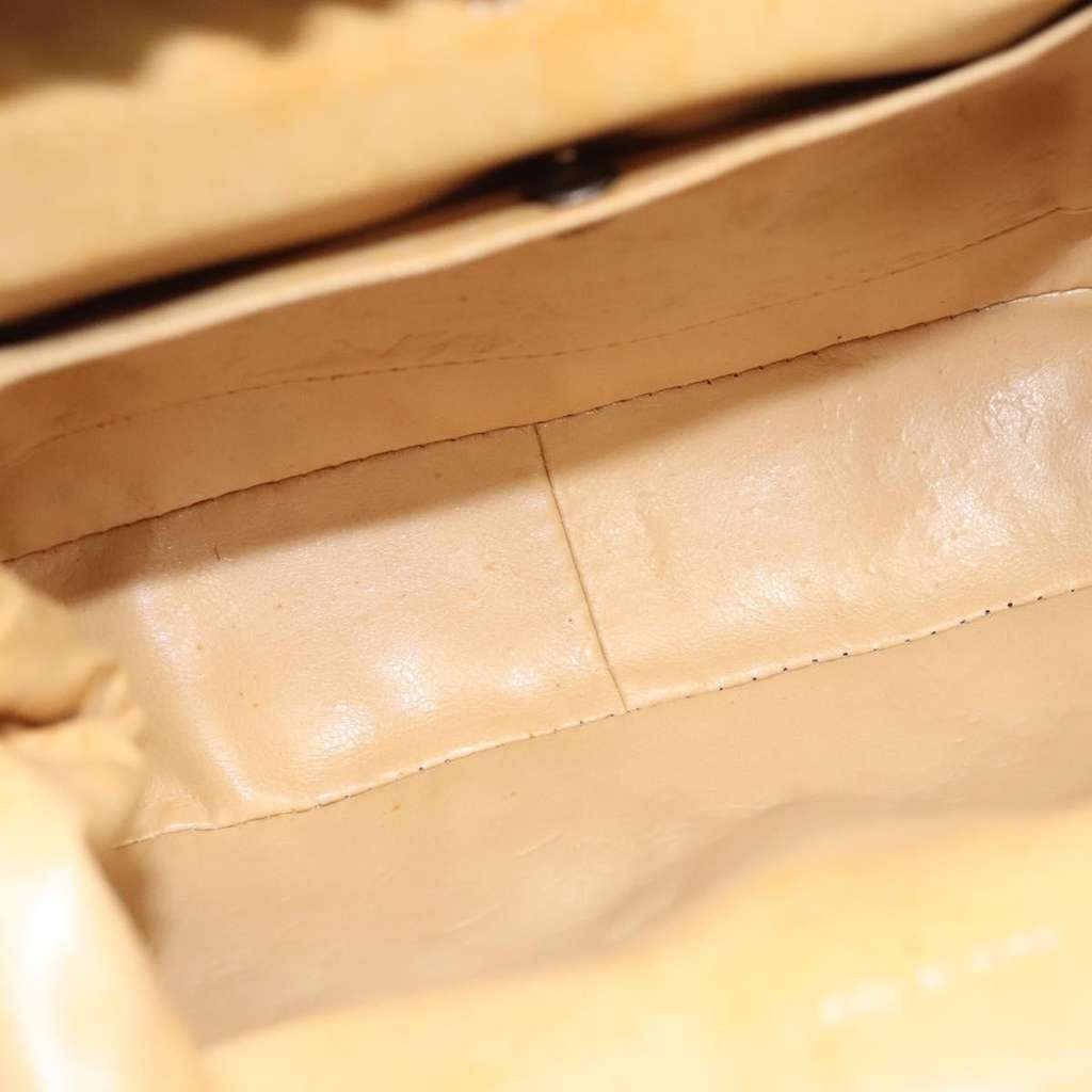 Celine Handbag Beige Leather Good condition - Box View