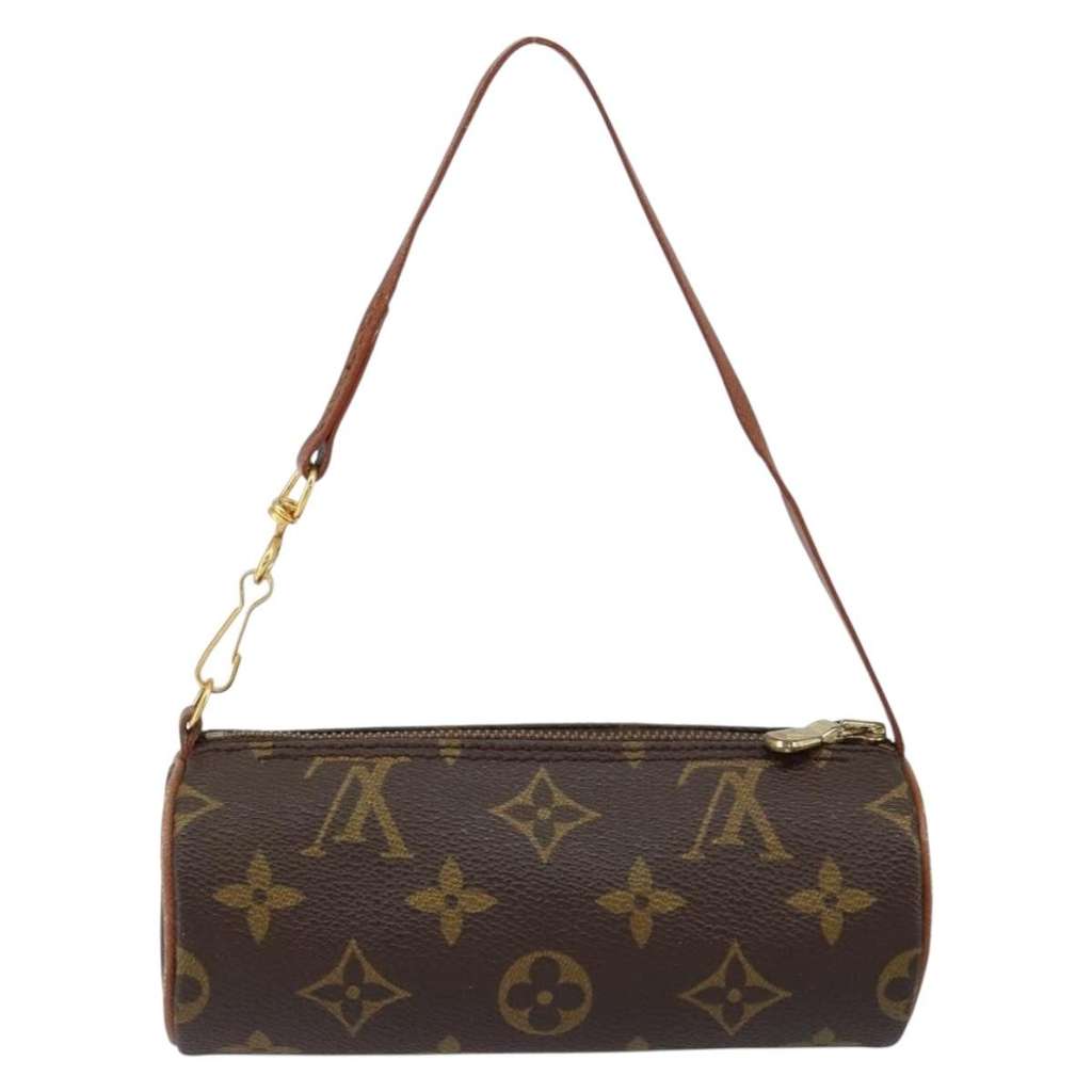 Louis Vuitton Papillon Pochette Brown Canvas Good condition - Back View