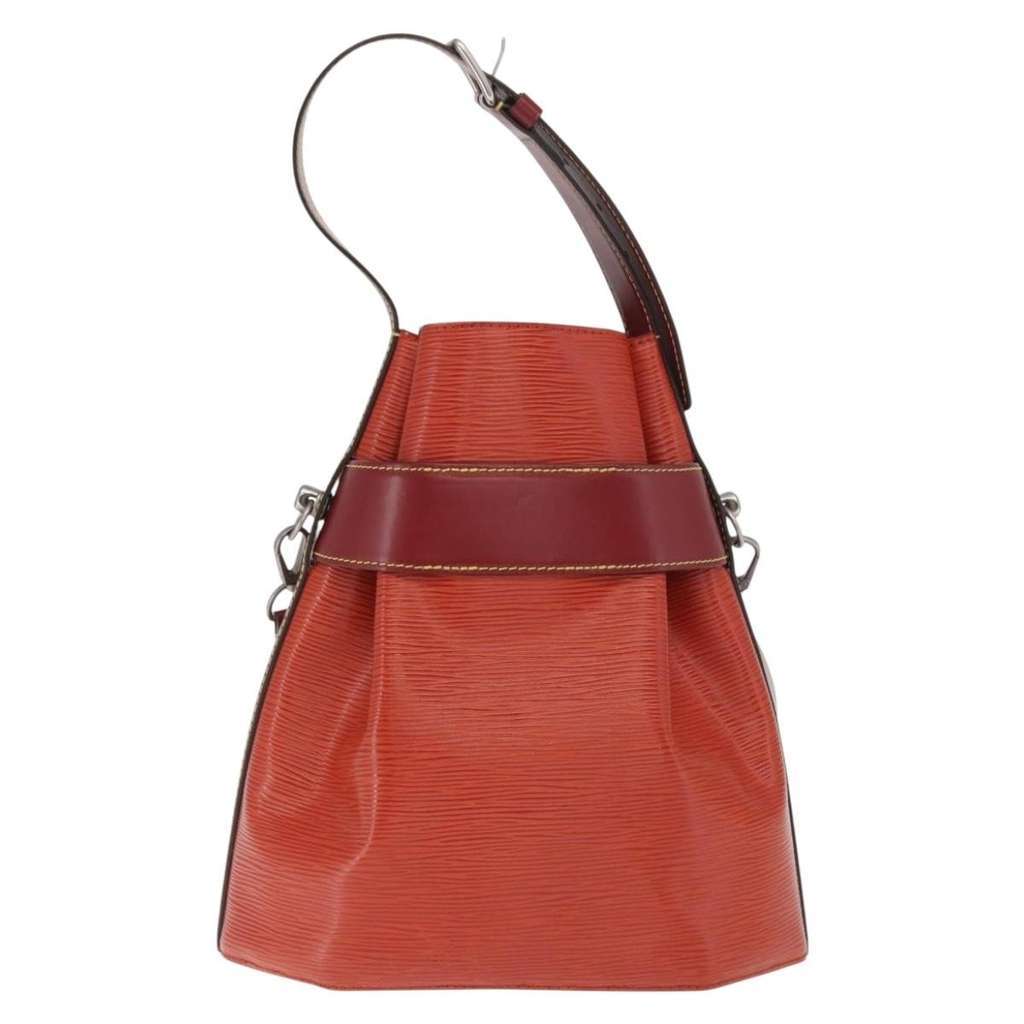 Louis Vuitton Twist Bucket Bag Red Leather Good condition - Back View