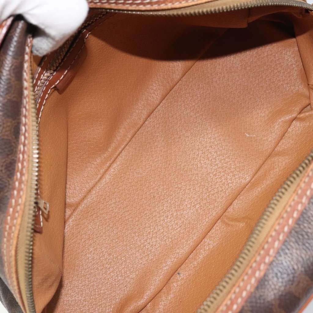 Celine Vintage Macadam Handbag Brown Canvas Good condition - Box View