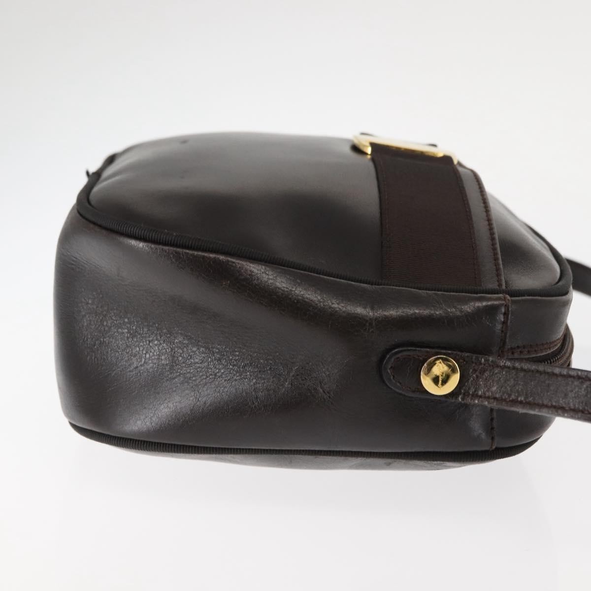 Salvatore Ferragamo Vara Bow camera Shoulder Bag Brown Leather Good condition - Inside View