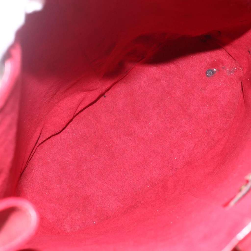 Louis Vuitton Randonnee Backpack Red Leather Good condition - Box View