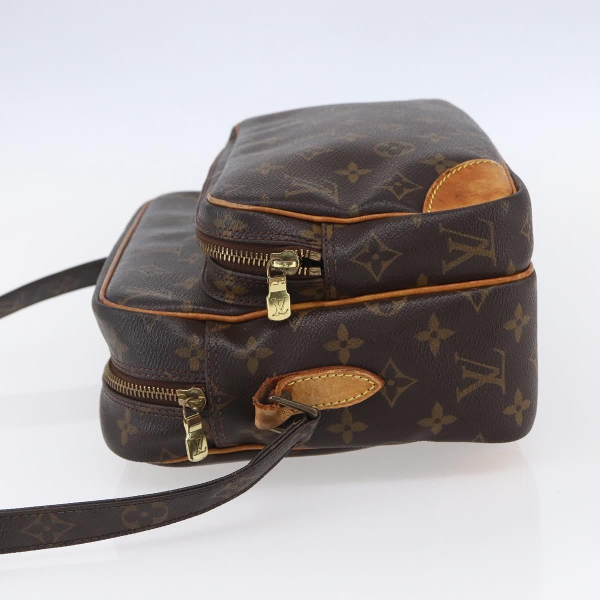 Louis Vuitton Nil Messenger Bag Brown Canvas Good condition - Inside View