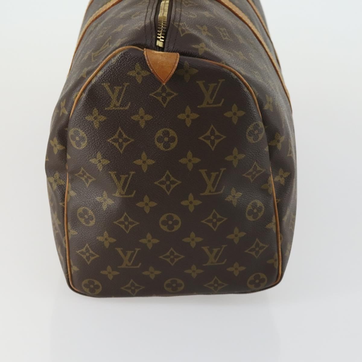 Louis Vuitton Keepall Bag Brown Canvas Fair condition - Inside View