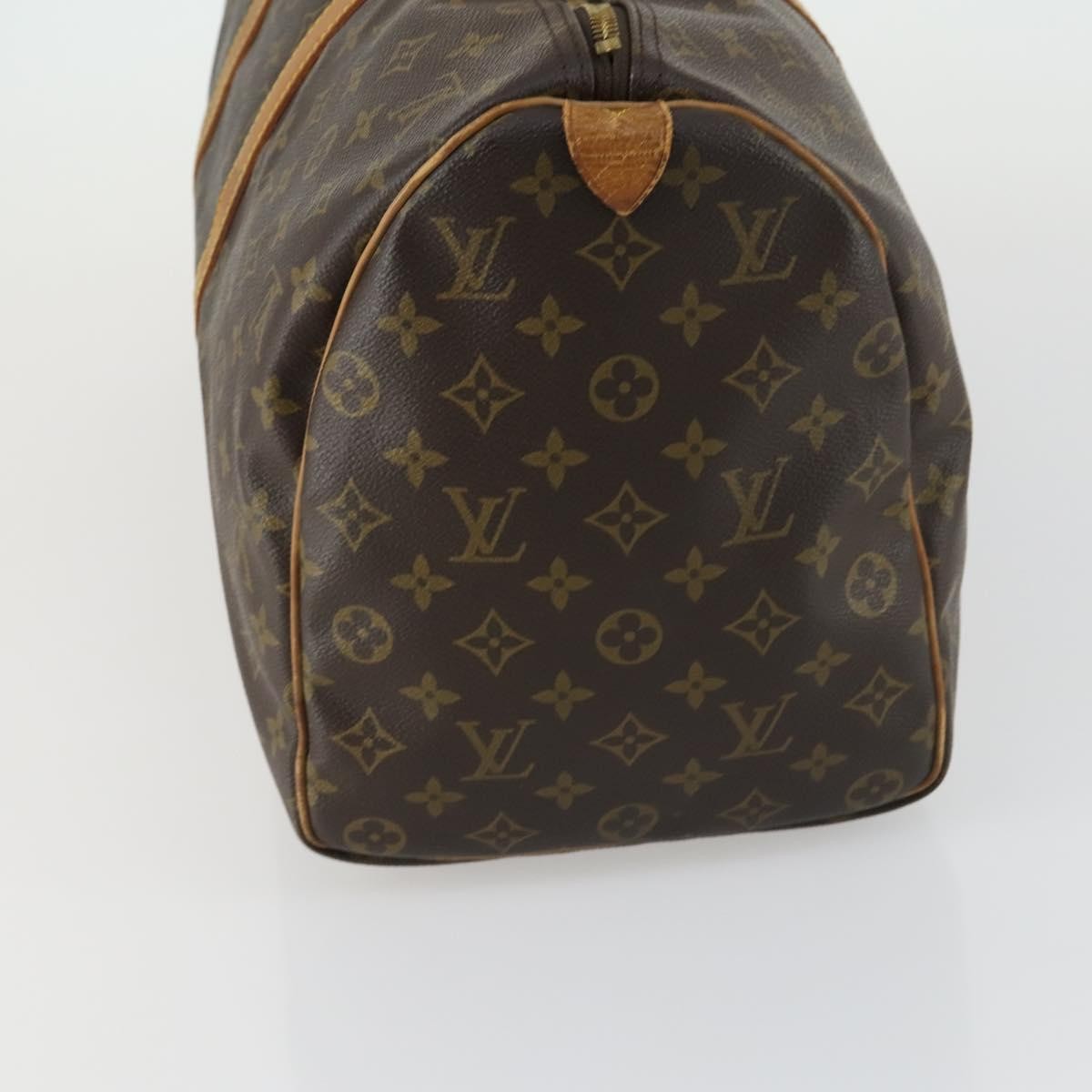 Louis Vuitton Keepall Bag Brown Canvas Fair condition - Box View
