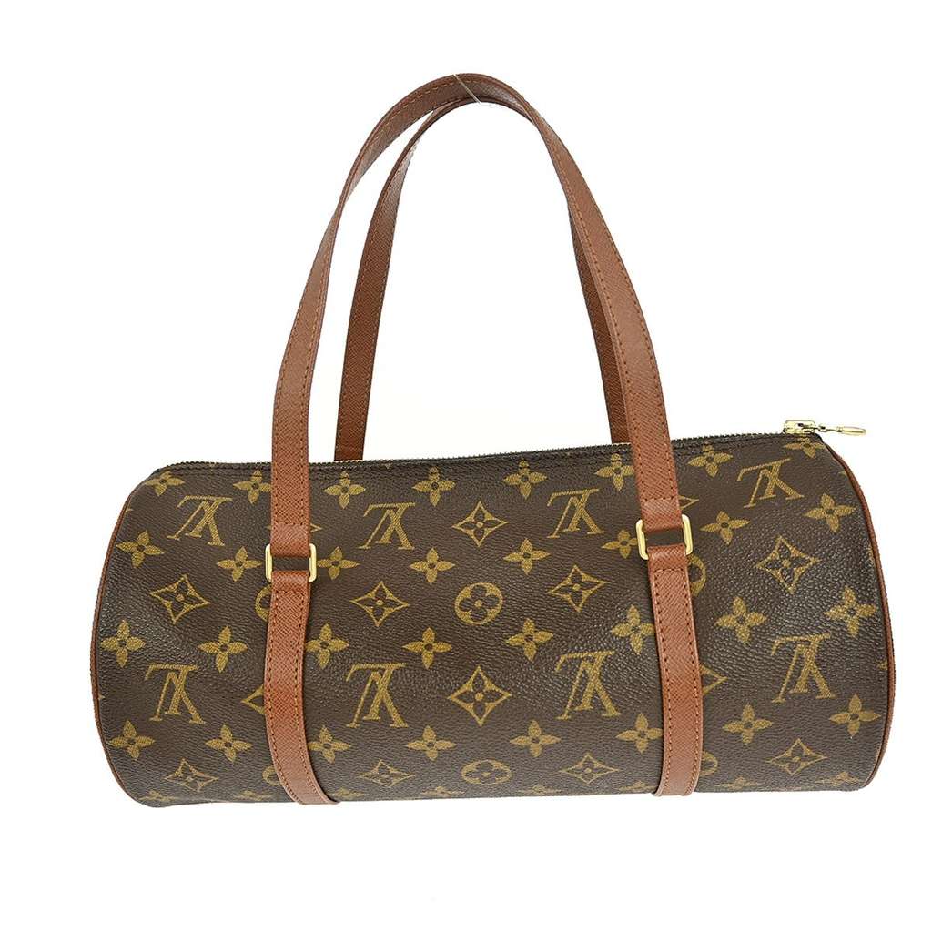 Louis Vuitton Papillon Handbag Brown Canvas Good condition - Back View