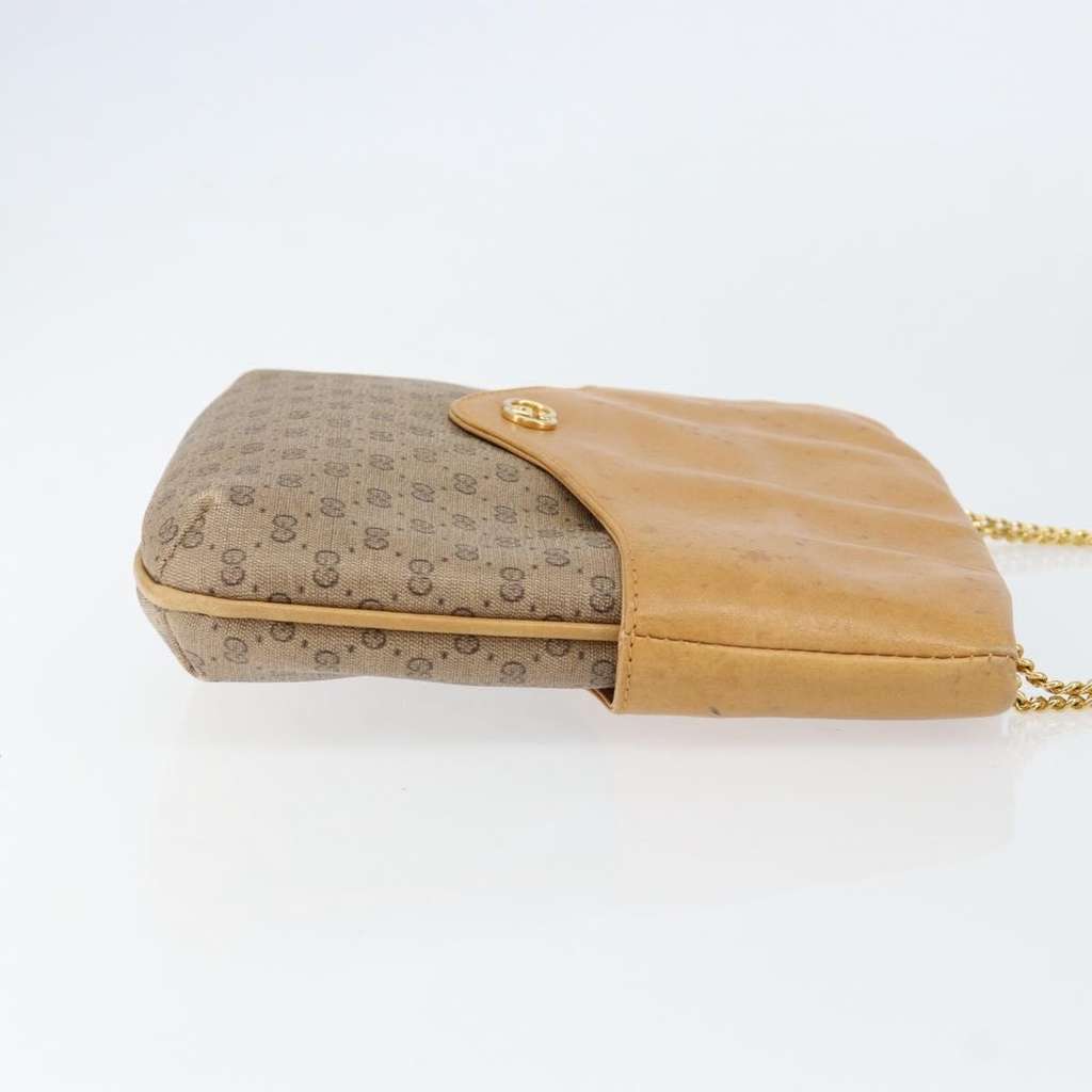 Gucci Micro GG supreme shoulder bag Beige Fair condition - Inside View