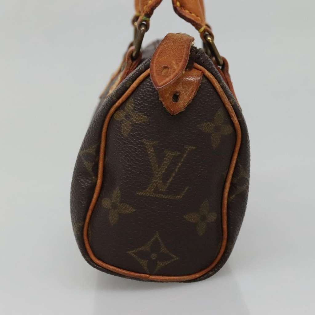 Louis Vuitton Speedy Mini HL Handbag Brown Canvas Good condition - Model View