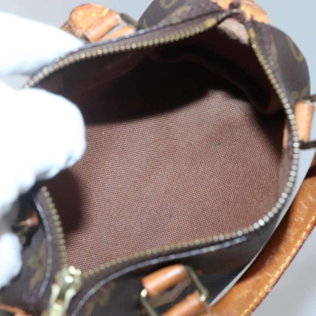 Louis Vuitton Speedy Mini HL Handbag Brown Canvas Good condition - Box View