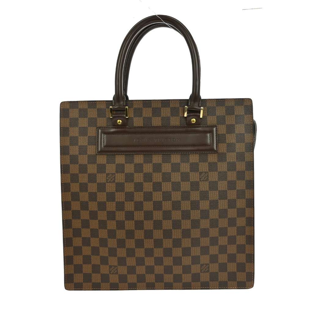Louis Vuitton Venice Sac Plat Bag Brown Canvas Good condition - Back View