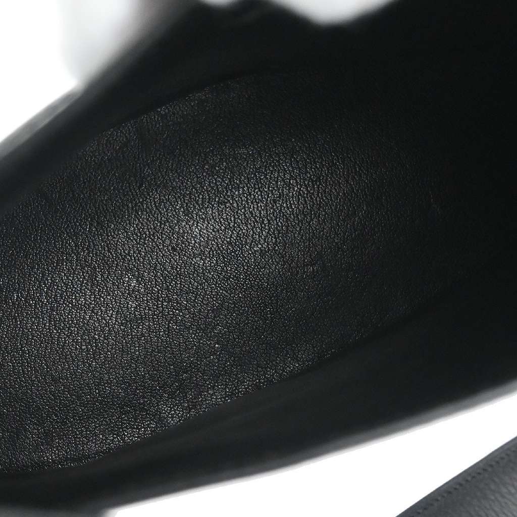Hermès Cadena Bag Black Leather Good condition - Inside View