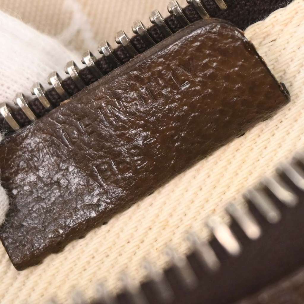 Bvlgari Logomania Shoulder Bag Beige Canvas Good condition - Box View