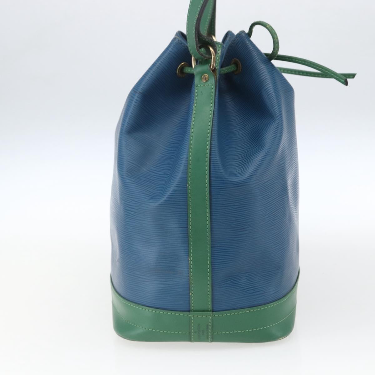 Louis Vuitton Bicolor Noe Handbag Blue Leather Fair condition - Inside View