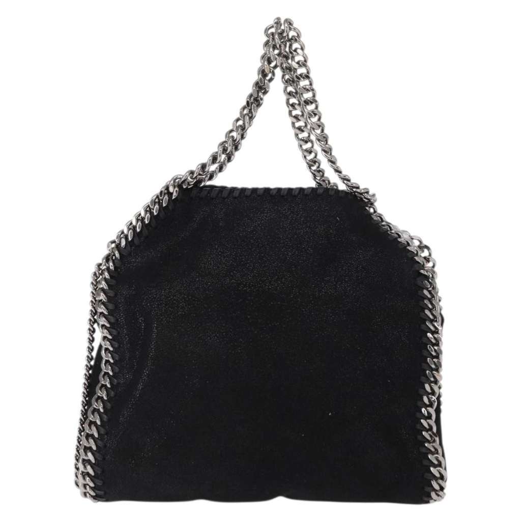 Stella Mccartney Falabella Tote Black Polyester Good condition - Back View