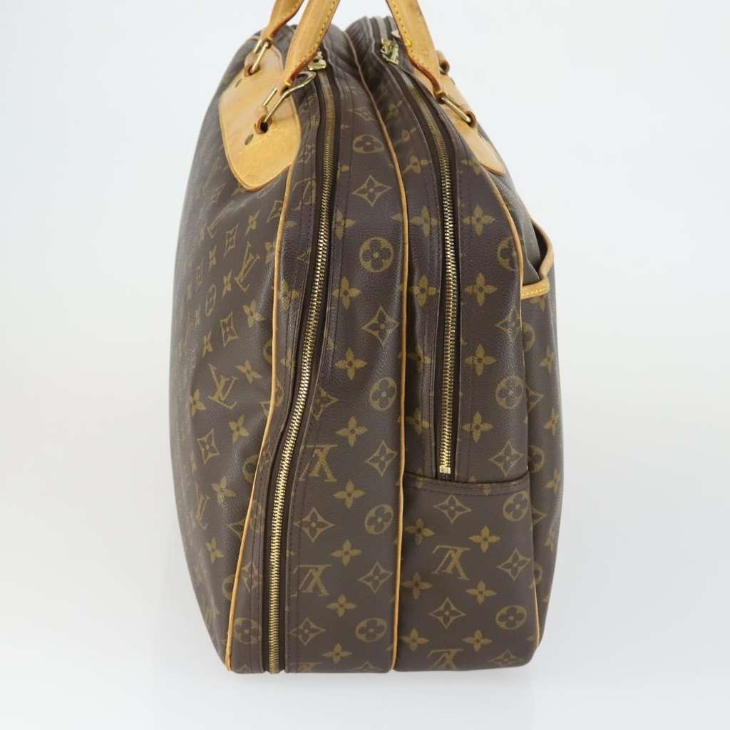 Louis Vuitton Alize Bag Brown Canvas Fair condition - Model View