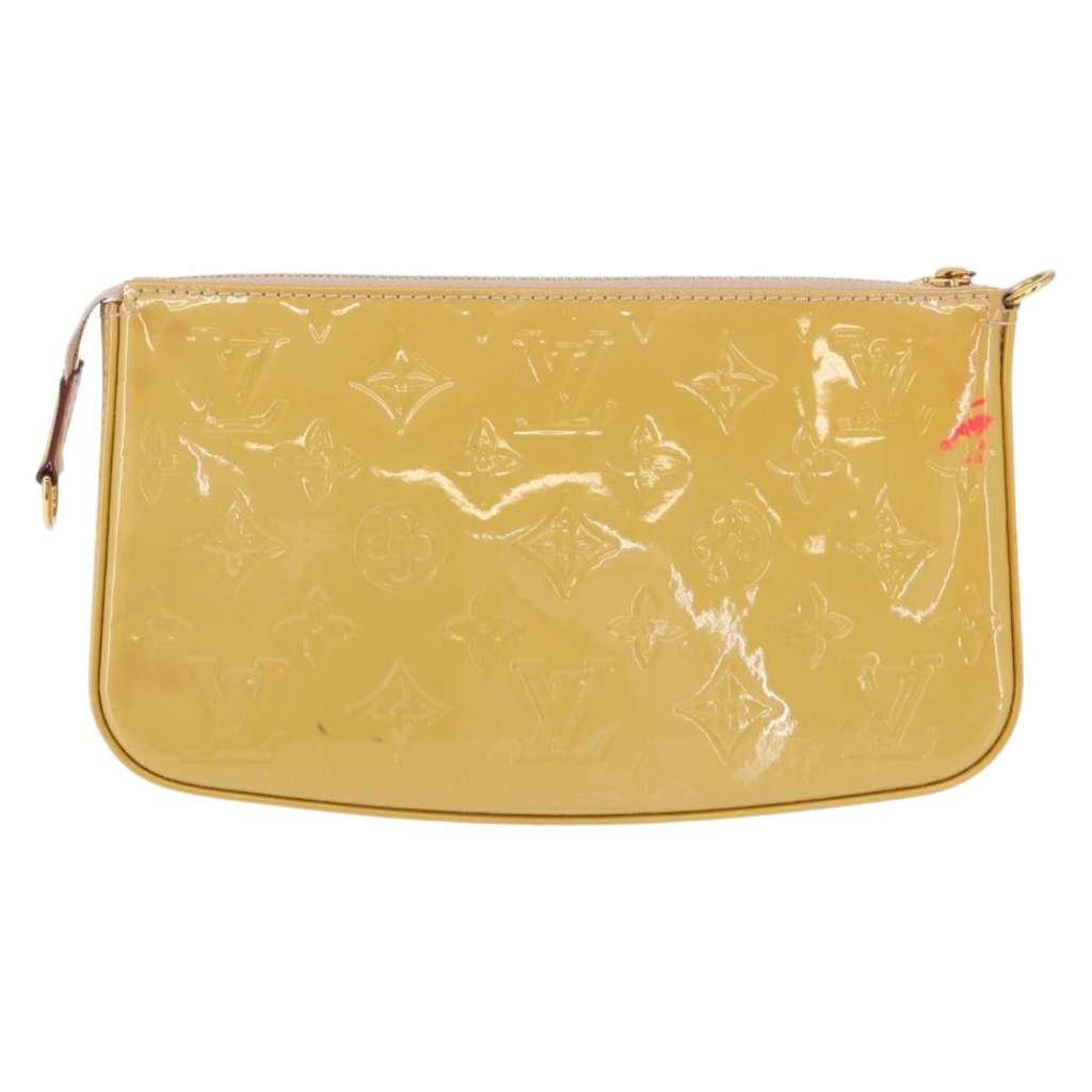 Louis Vuitton Pochette Accessoires NM Beige Fair condition - Back View