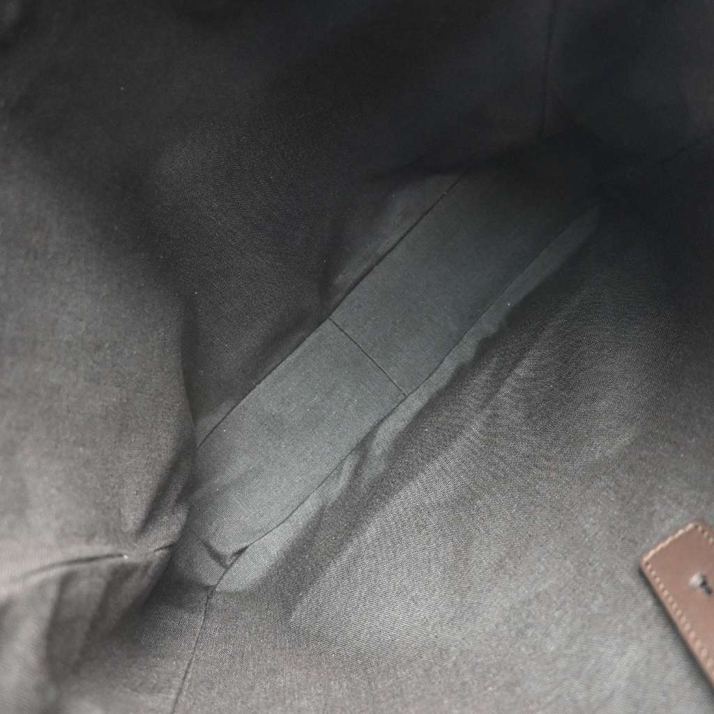 Salvatore Ferragamo Gancini Tote Brown Suede Good condition - Box View