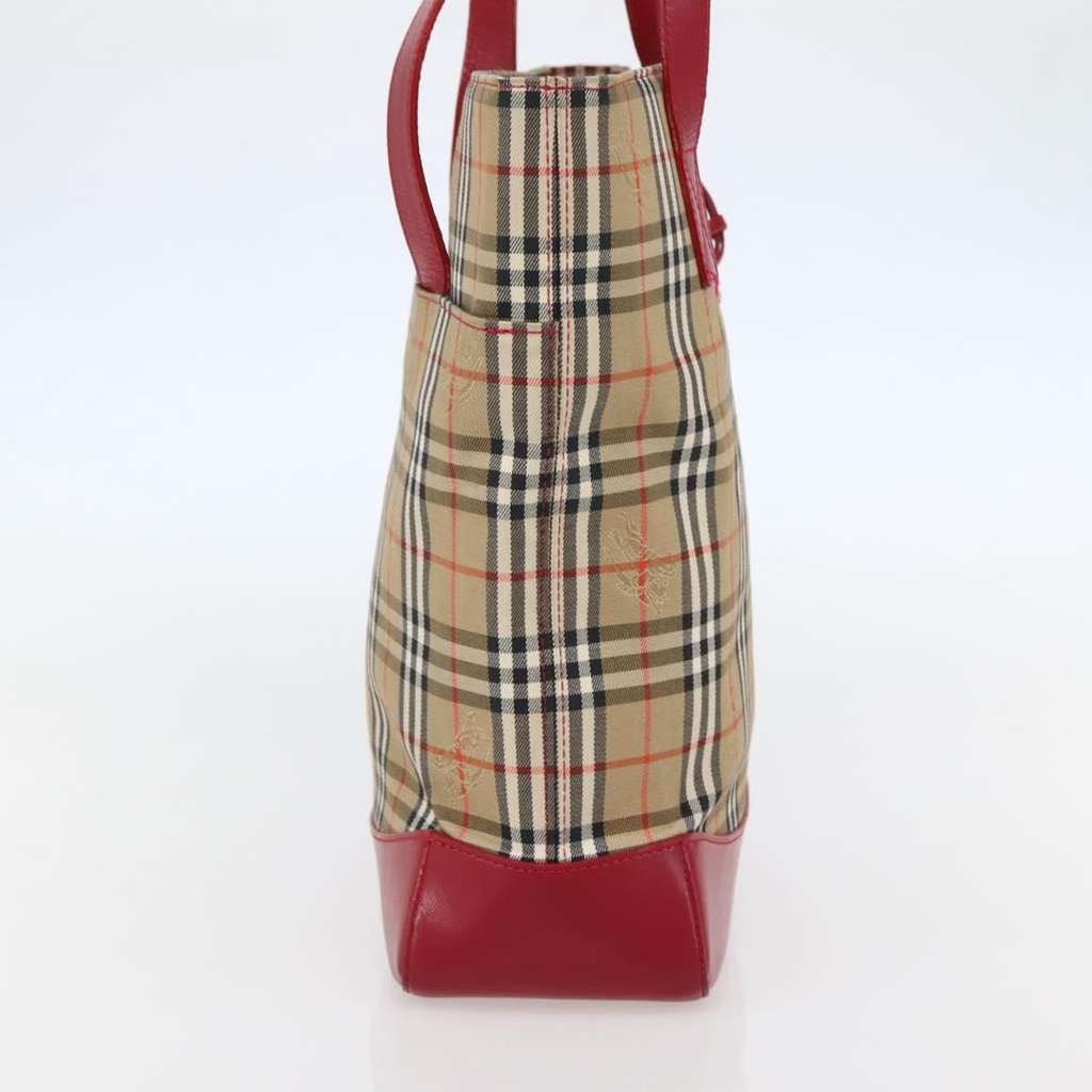 Burberry Nova Check Tote Beige Canvas Good condition - Inside View