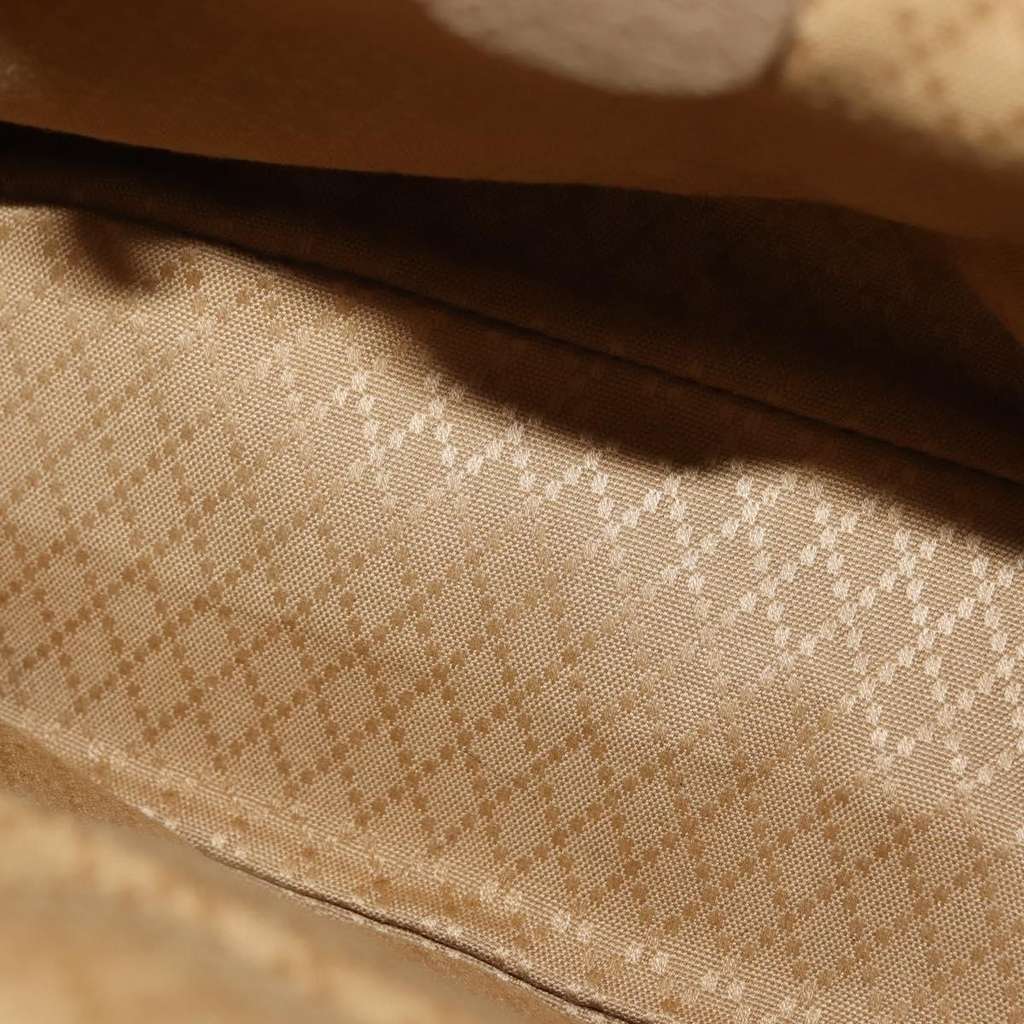 Gucci Vintage Bamboo Backpack Brown Suede Good condition - Box View